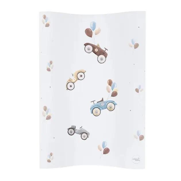 Пеленальный матрас на комод Ceba Baby Cosy Retro Cars 70х50 см (ULT-2460439)