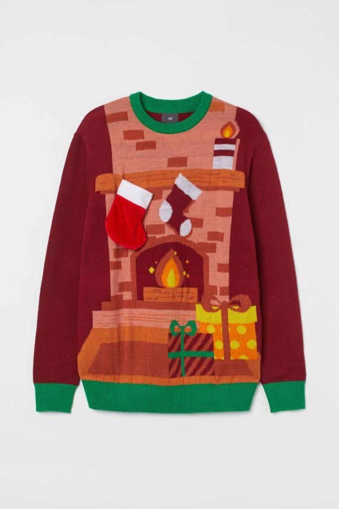 Свитер L Бордовый (8813454wer)