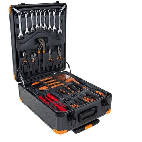 Набор инструментов Bigstreet 26510 в алюминиевом кейсе на 1000 пр. XXL (31756816) Набор инструментов Bigstreet 26510 в алюминиевом кейсе на 1000 пр. XXL (31756816)