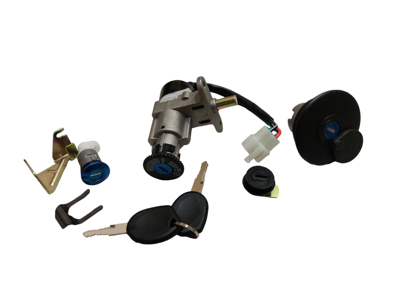 Замок зажигания с крышкой бака для скутера Rase Fada 50-150cc к1493 3 шт. (2351705840)