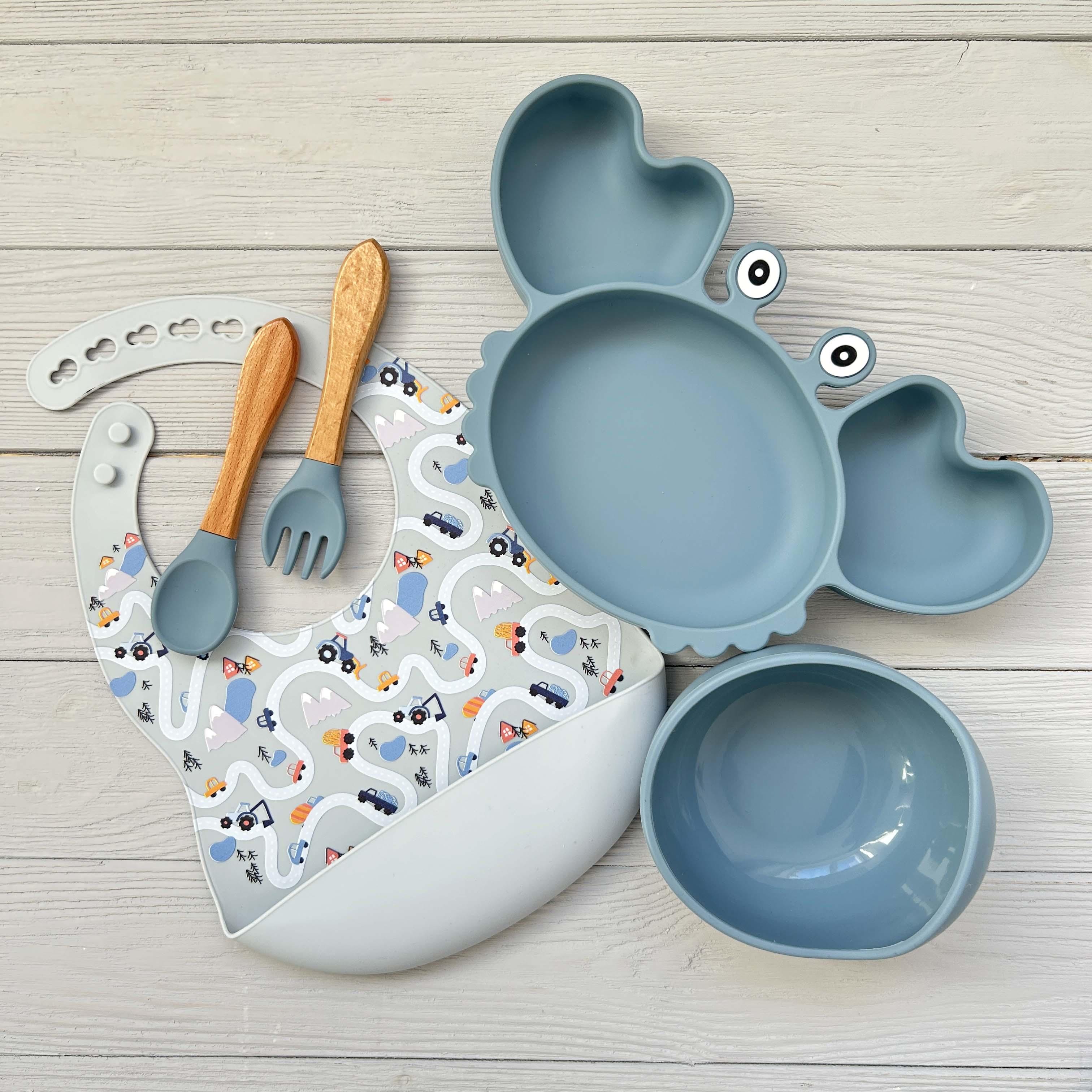 Набор посуды img_e0722 Y21 тарелка Синий (65709)