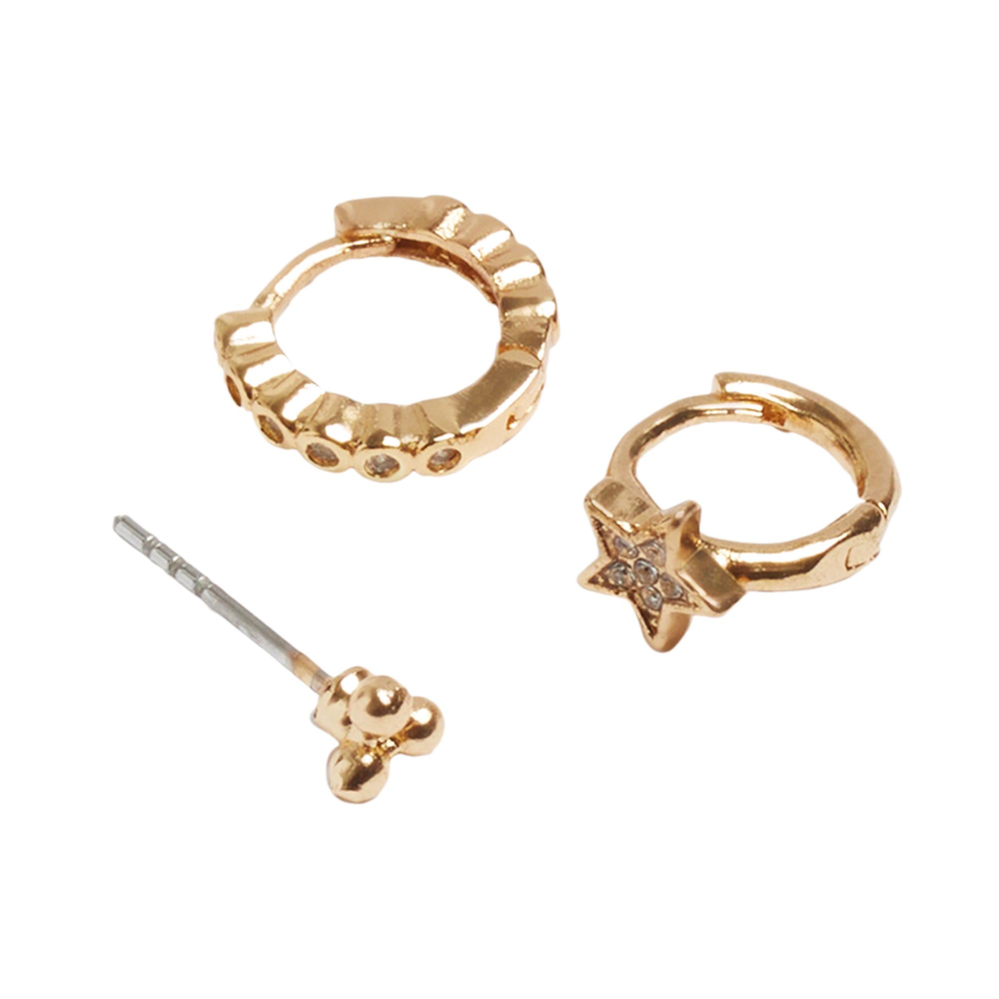 Женские серьги Parfois 193636 ONE Золотой