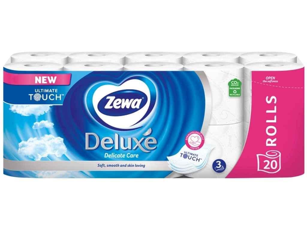Туалетний папір Zewa 20 шт. 3 шари Deluxe (1041222) Туалетний папір Zewa 20 шт. 3 шари Deluxe (1041222)