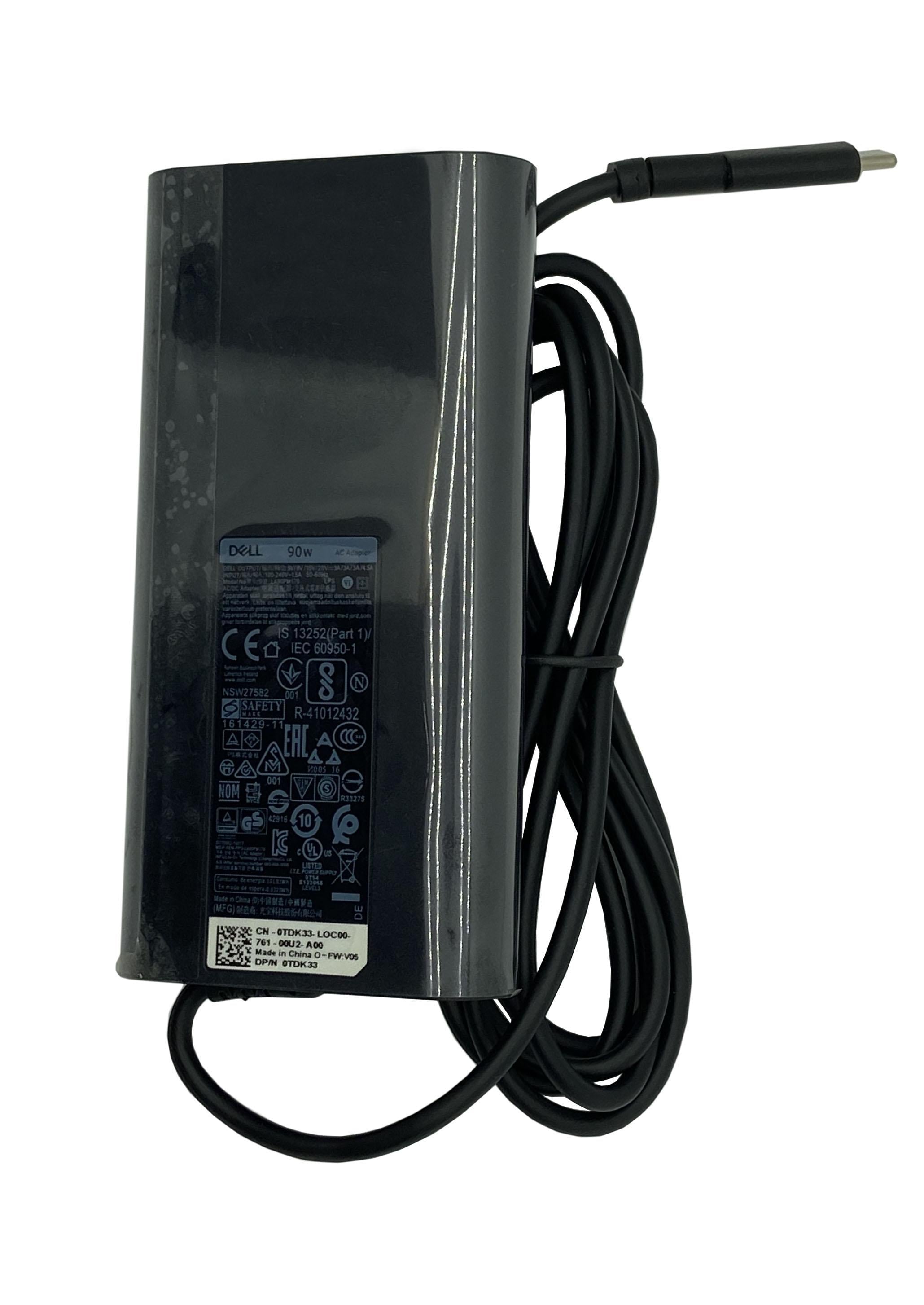 Блок питания для ноутбука Dell 90 W 20 V 4,5 A Type-C (0TDK33)