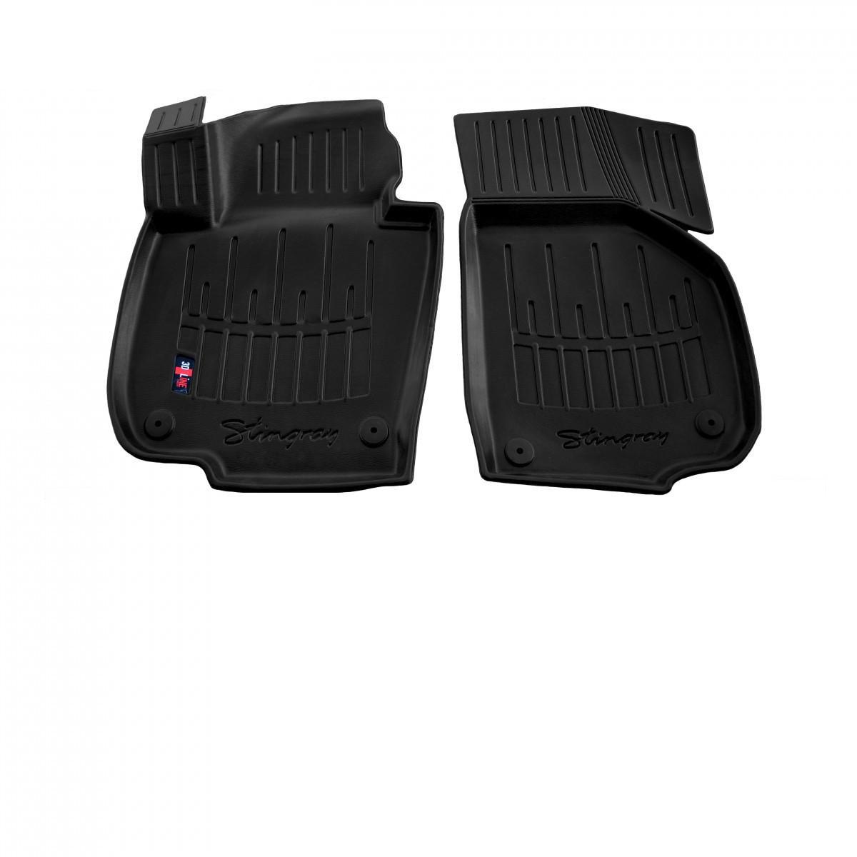 Коврики резиновые Stingray для Skoda Superb ІІ 3T 2008-2015 с бортом ТЕП 2 шт. (5020092)