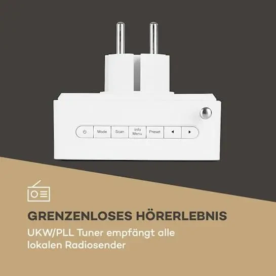 Радіо Auna DigiPlug DAB (10032857) - фото 2