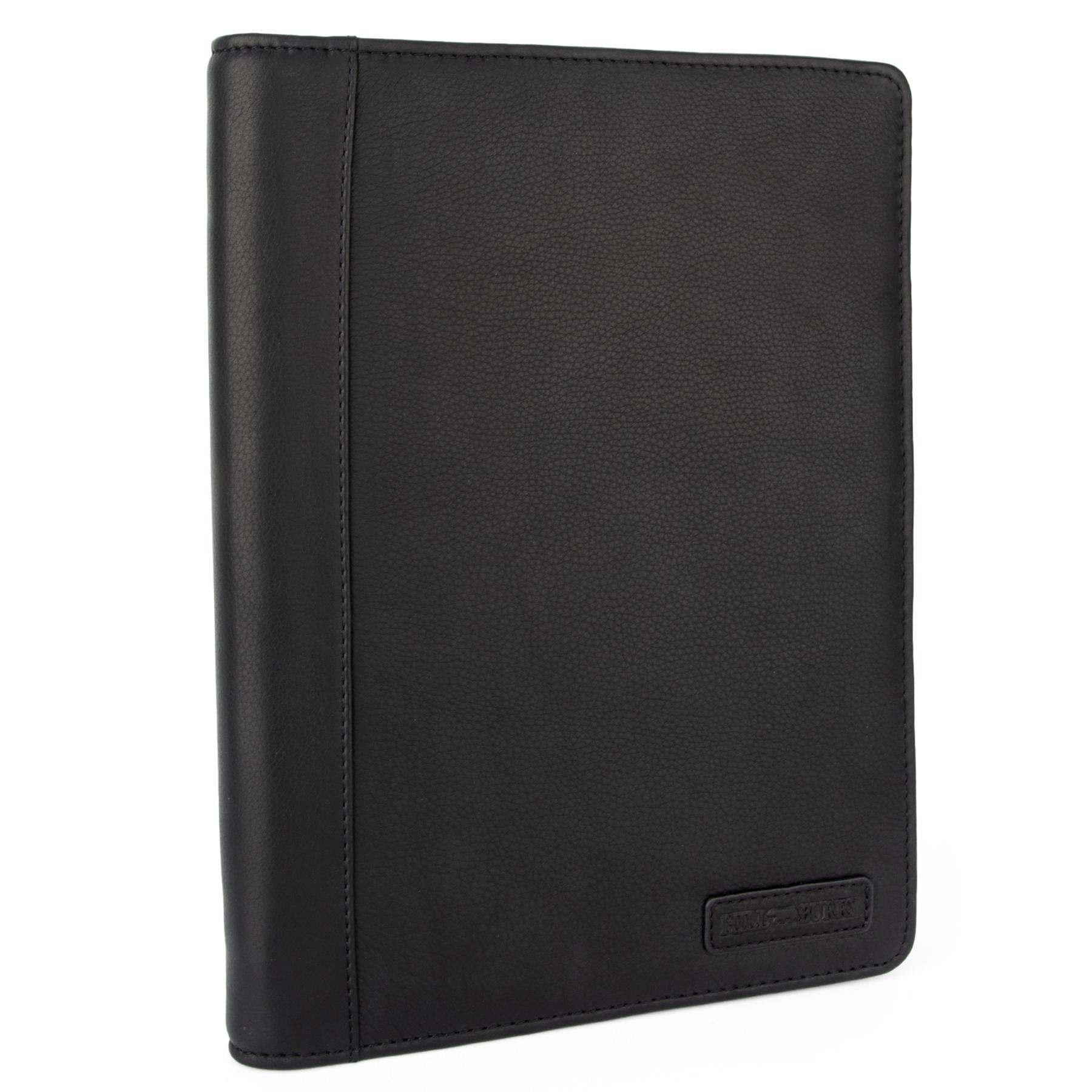 Папка для документов А4 кожаная Hill Burry 51173 HB на молнии Черный