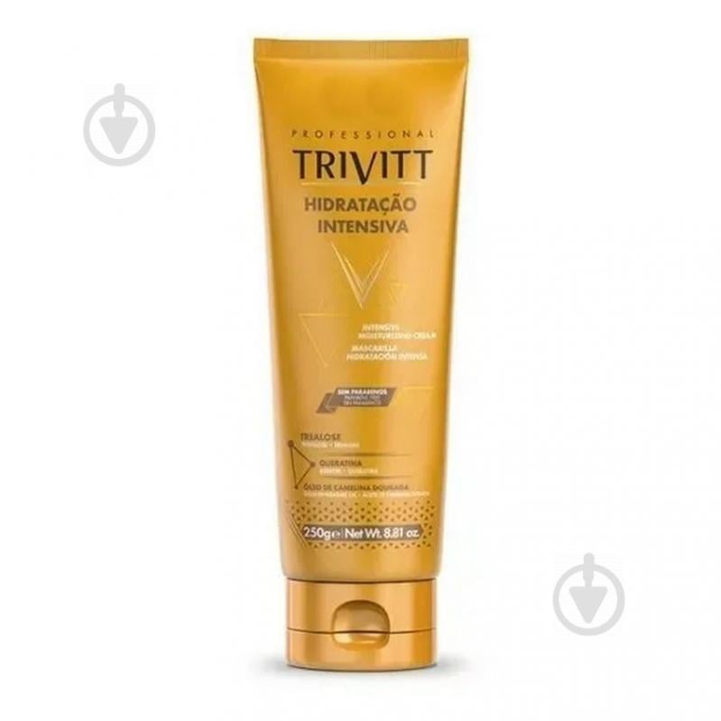 Інтенсивно-зволожуюча маска Brazillian Hi-Tech Trivitt Intensive Moisturing Mask 250g (TRIV009)