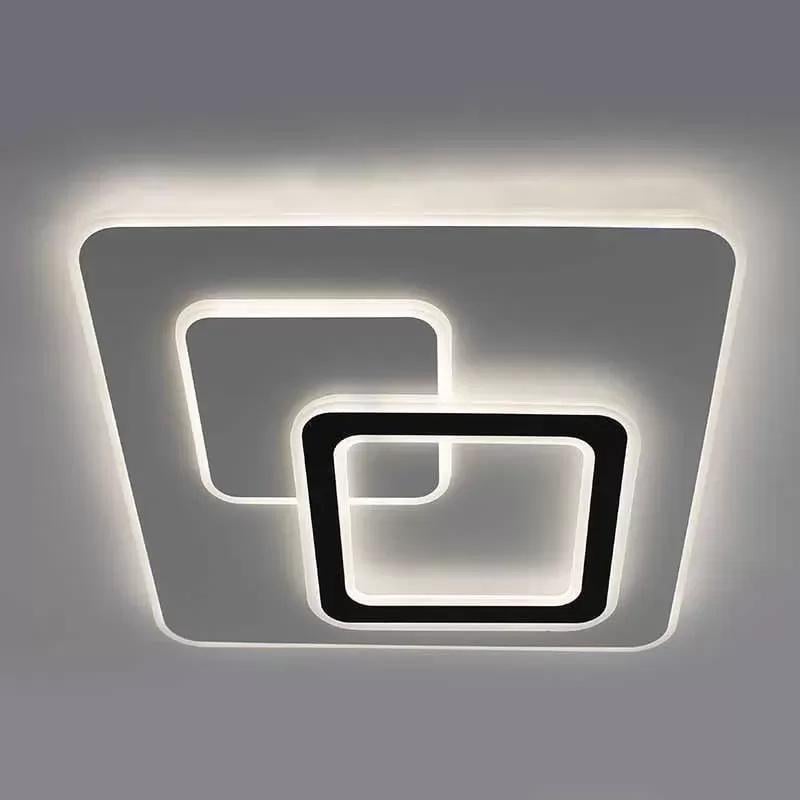 Люстра светодиодная ESLLSE UNIVERSE 85W S/On/Off 450x450x51/220V/IP20 Black/White (27712877)