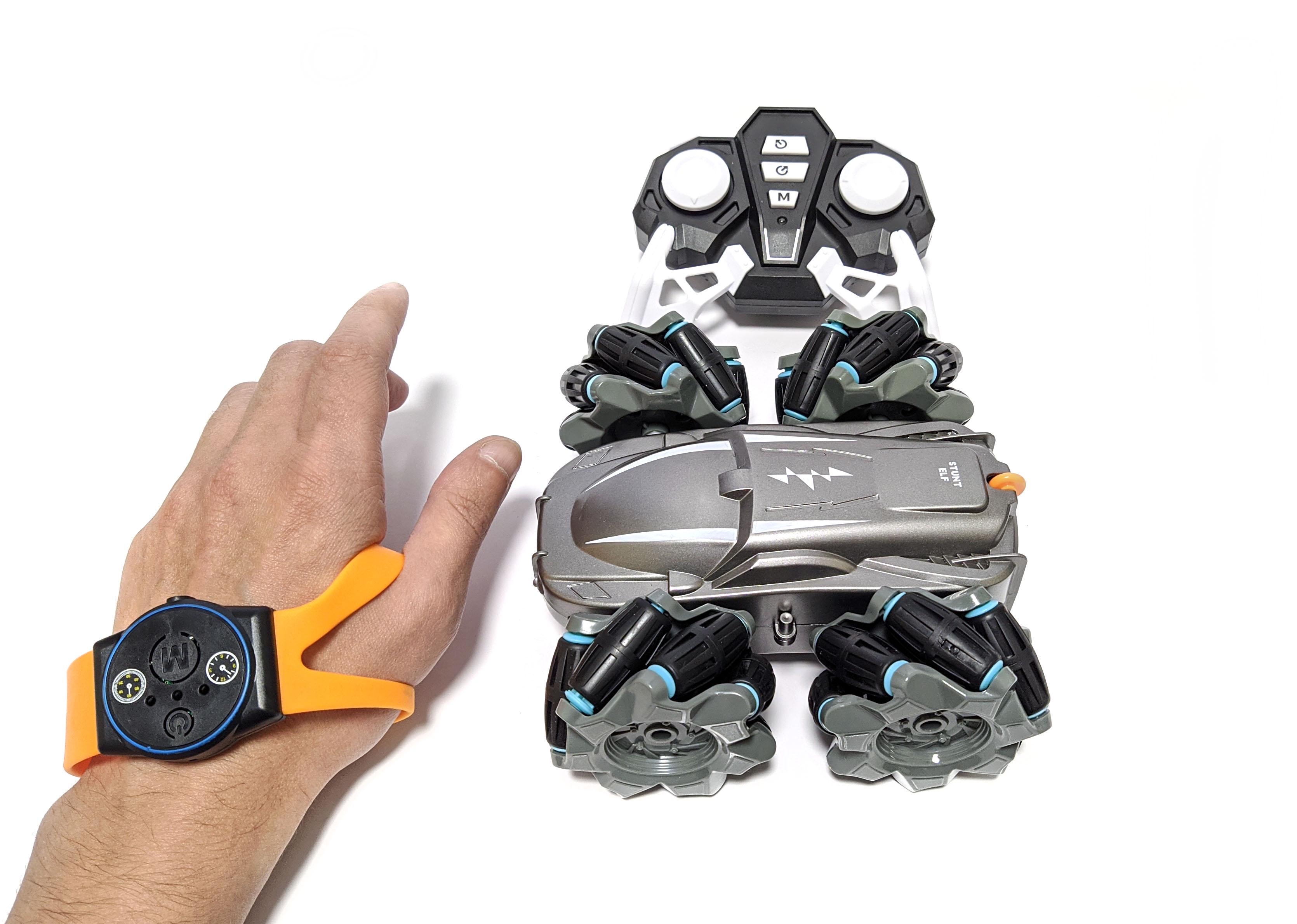 Трюковая машинка перевертыш 15 см JZL сенсорный пульт Серый (04921s) - фото 6 Трюковая машинка перевертыш 15 см JZL сенсорный пульт Серый (04921s) - фото 6