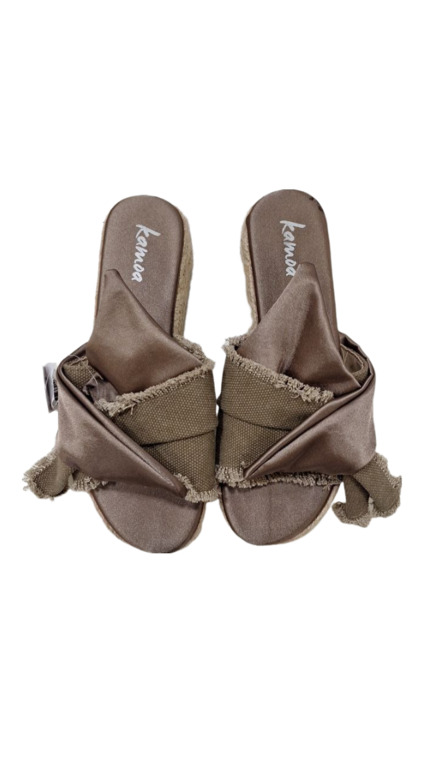 Шлепанцы женские Kamoa р. 38 Зеленый (Babette)