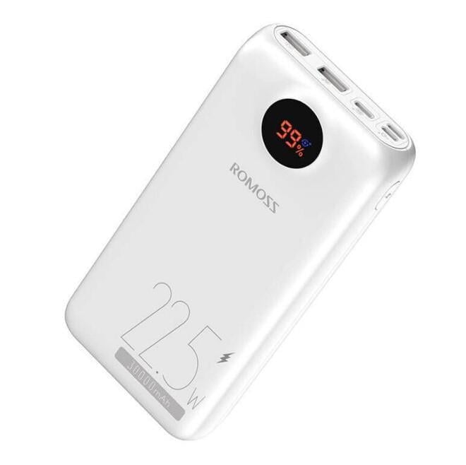 Повербанк Romoss 30000 mAh 22,5W PSw30PF Белый (1886515076)