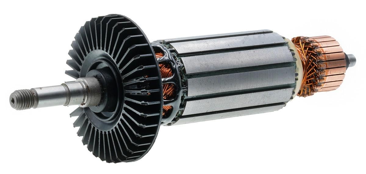 Якорь болгарки УШМ Sparky M 1400CES PLUS 171,5х35 посадка 8 мм М8R код 157330 (як1973)