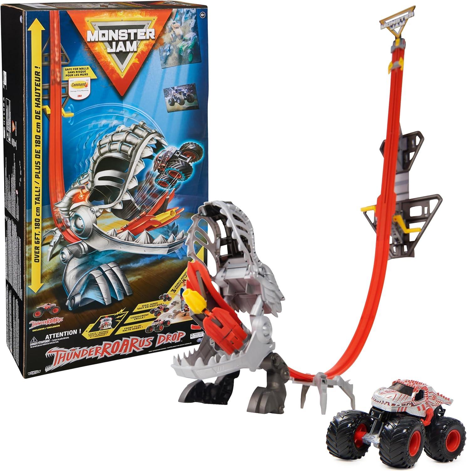 Трек Monster Jam ThunderROARus Drop Playset