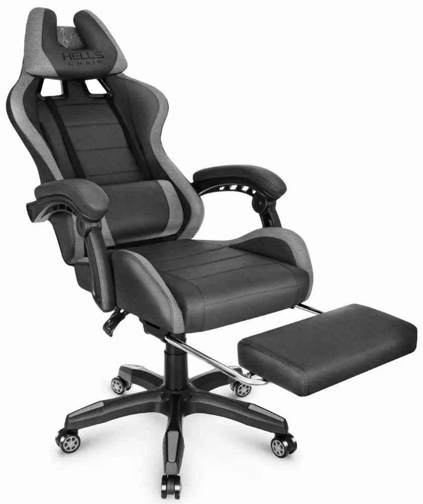 Компьютерное кресло Hell's HC-1039 Gray/Black