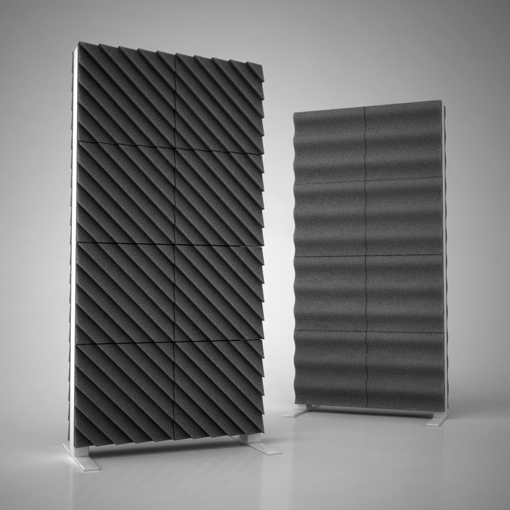 Акустическая ширма Ecosound Acoustic Wave Screen Grey - фото 2