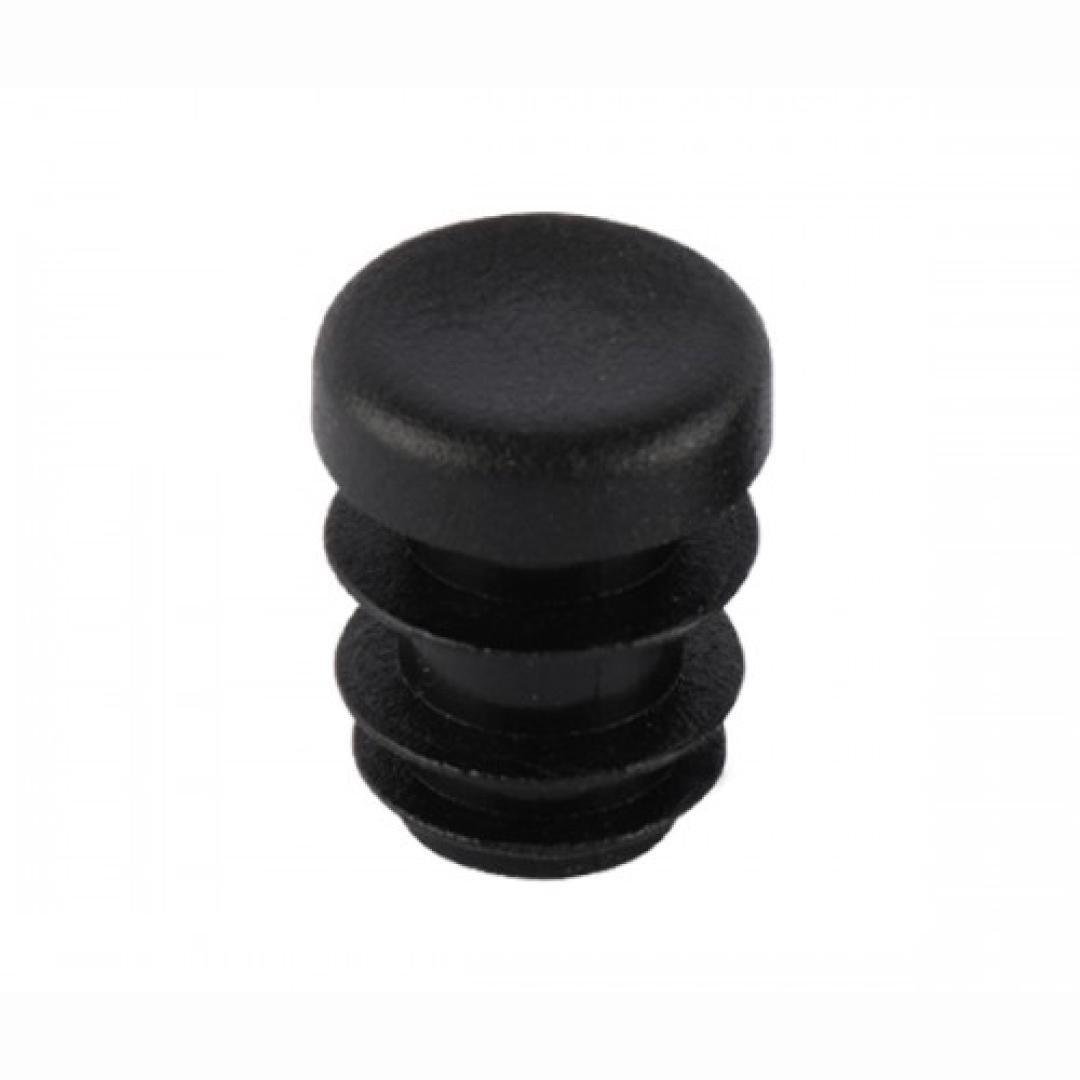 Заглушка для круглых труб пластиковая внутренняя D 21 мм 1 шт. Черный (1830562549/К0328)