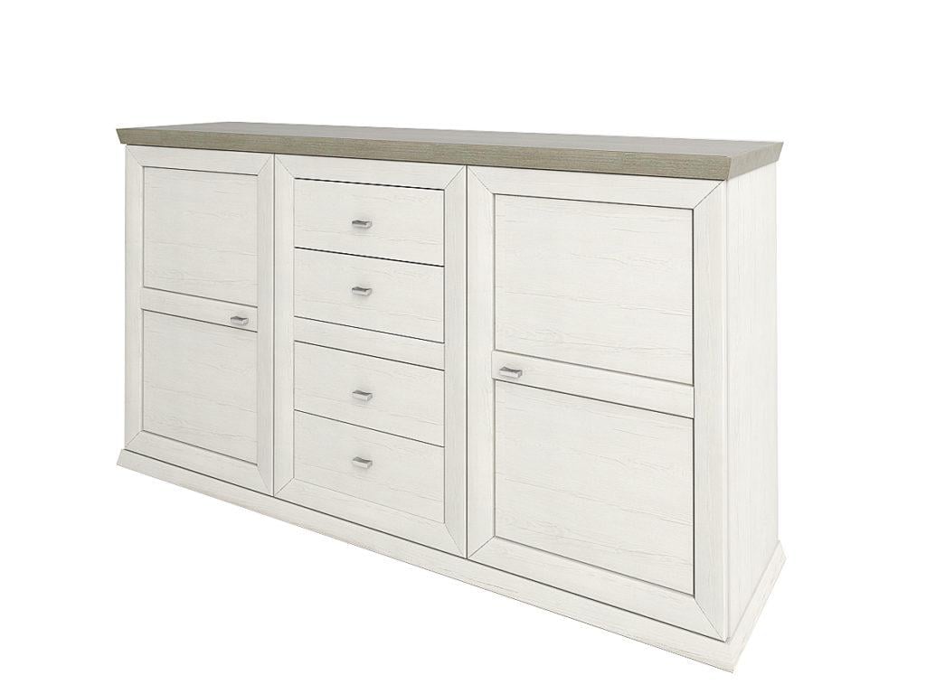 Комод SOKME Орегон 2Д/4Ш 1802х428х893 мм Мадагаскар нельсон/Піно ауреліо (33866276)