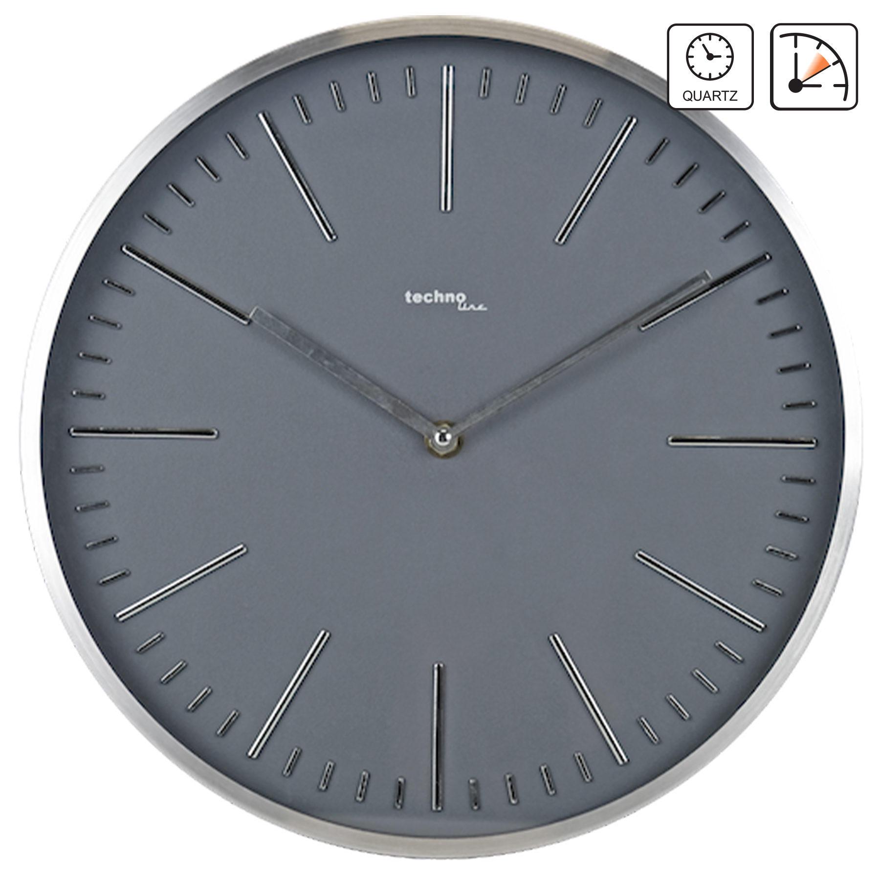 Настінний годинник Technoline WT7215 Grey (WT7215) - фото 2