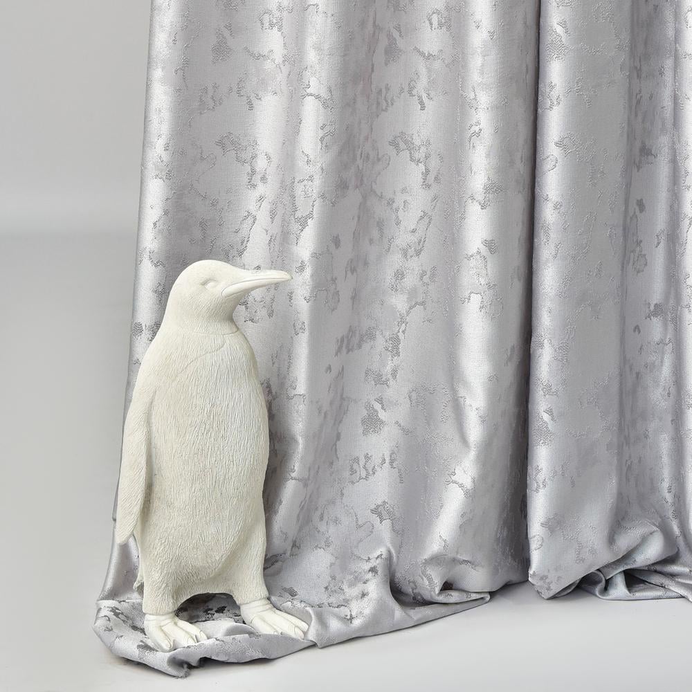 Тканина портьєна жакардова Тіна V-1501 245 гр/м2 290 см Попіл (27064) - фото 4