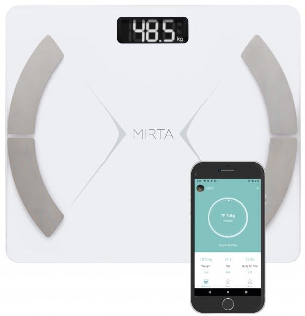 Весы смарт напольные электронные Mirta SB 3125 Smart