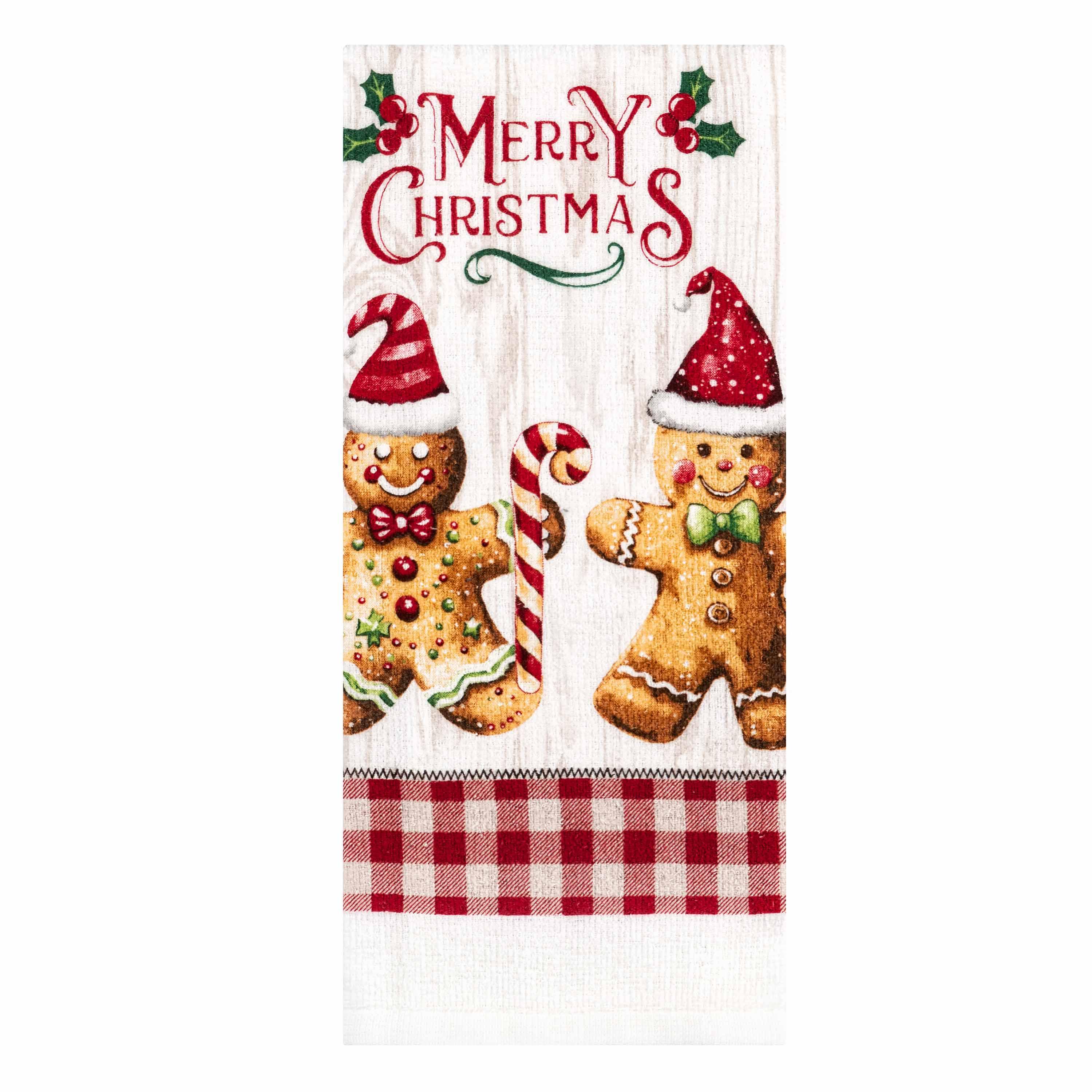 Набор полотенец Ardesto Christmas Gingerbread 38х63 см 2 шт. (ART3863HG)
