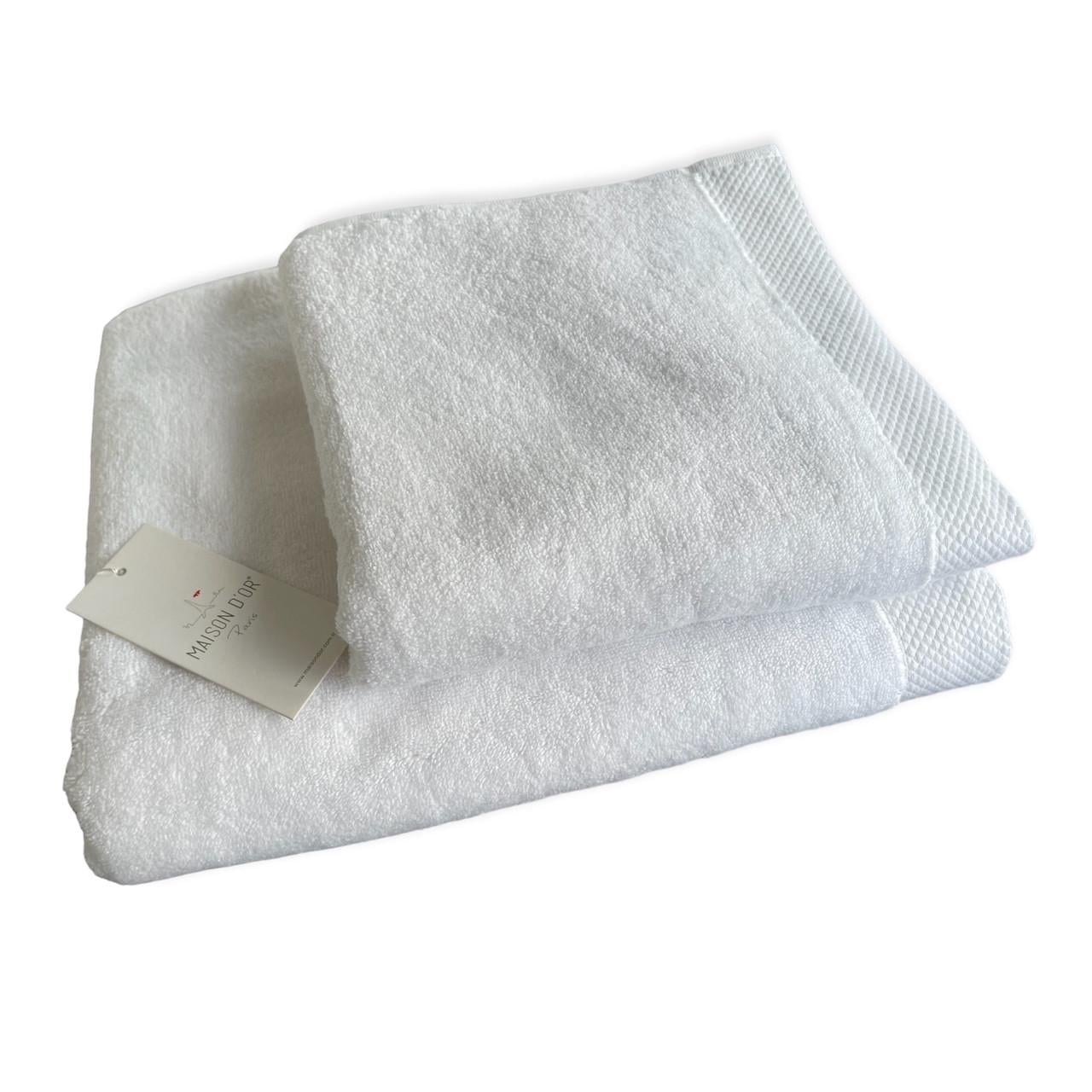 Набор полотенец Maison D'or Artemis микрокоттон 50x100/85x150 см White (34766348)