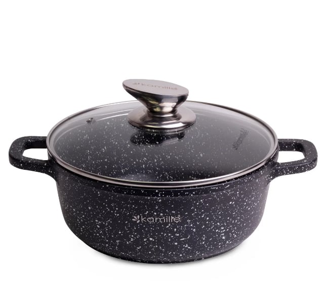 Кастрюля с крышкой Kamille 2,3 л (KM-4404)