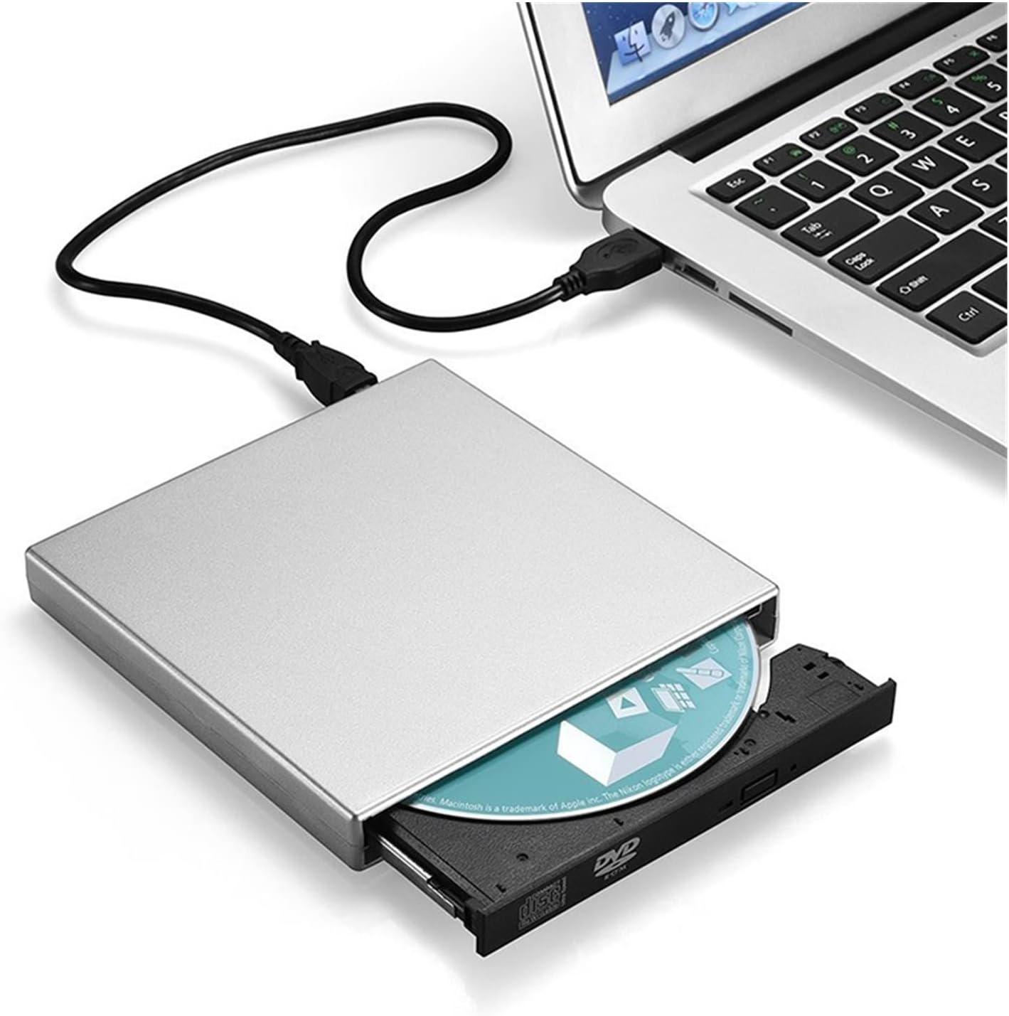 Внешний привод дисковод CD-DVD/CD-RW USB 2.0 Серебряный (25107196) - фото 4 Внешний привод дисковод CD-DVD/CD-RW USB 2.0 Серебряный (25107196) - фото 4