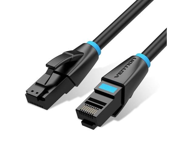 Кабель Vention IBJBN Flat Cat.6 UTP Patch 15 м Black