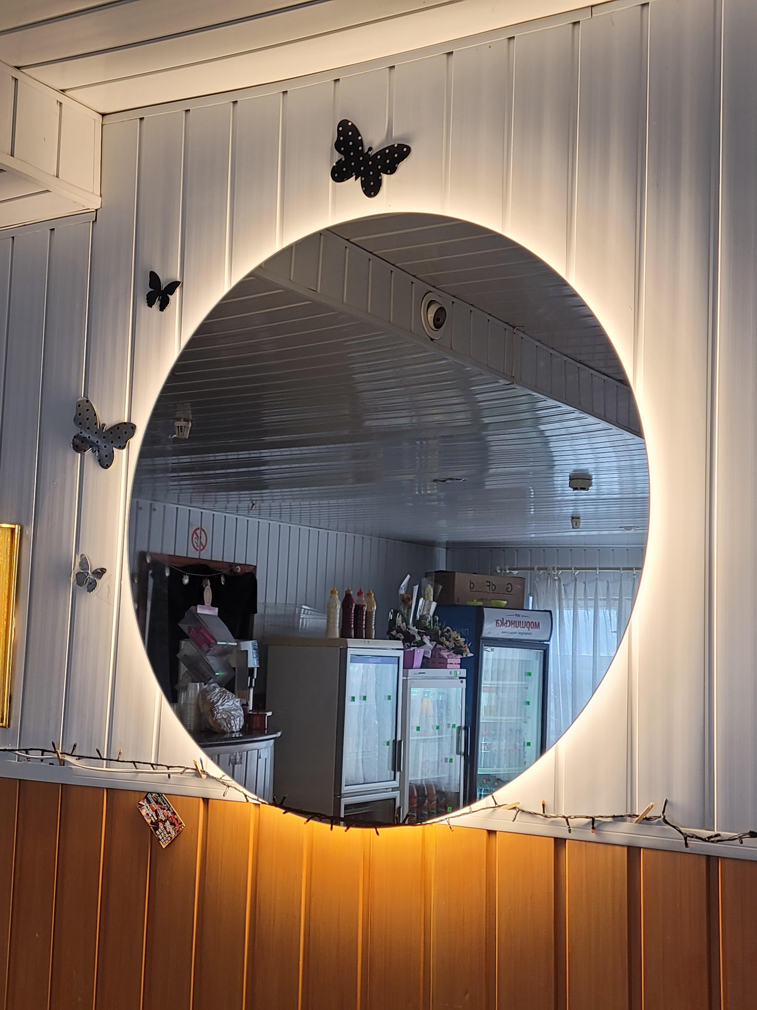 Дзеркало Адель LKR1Fo з LED підсвіткою 400х400 мм (203040) - фото 4