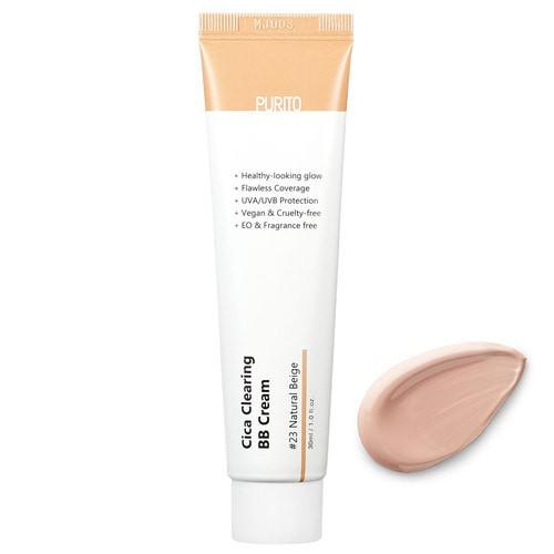 Крем натуральный Purito Cica Clearing BB cream 23 Natural 30 мл Beige - фото 2