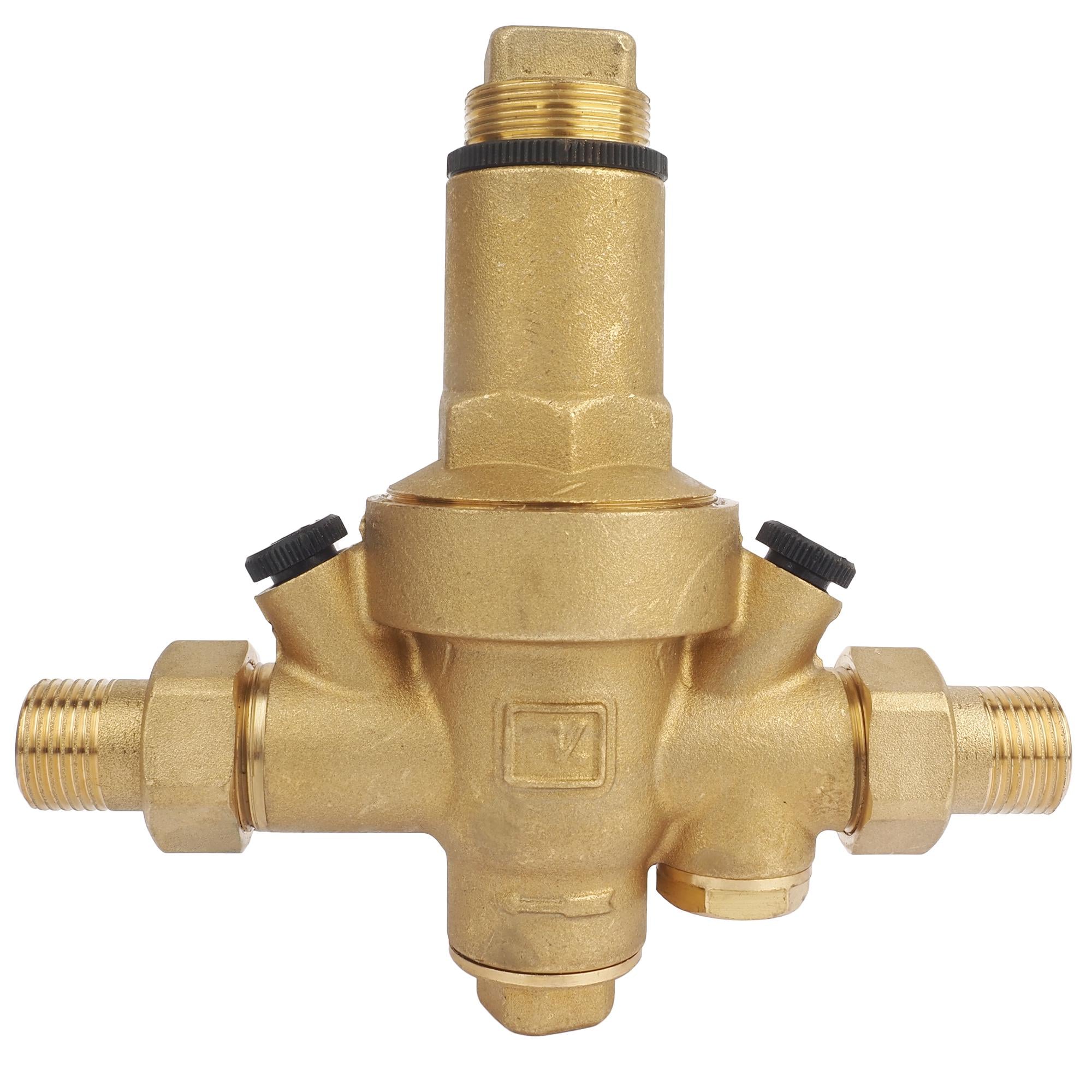 Редуктор мембранный давления воды 1/2" 0,5-7 бар с фильтром Malgorani Eurofilter
