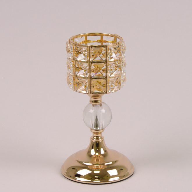 Свічник металевий Flora 23 см (38463)