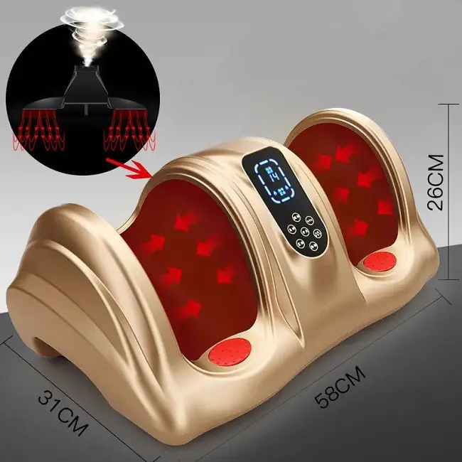 Массажер для ног Benbo AM-04 Золотистый - фото 4 Массажер для ног Benbo AM-04 Золотистый - фото 4