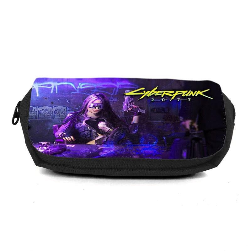 Пенал школьный Cyberpank-0010 Черный (1429091430)