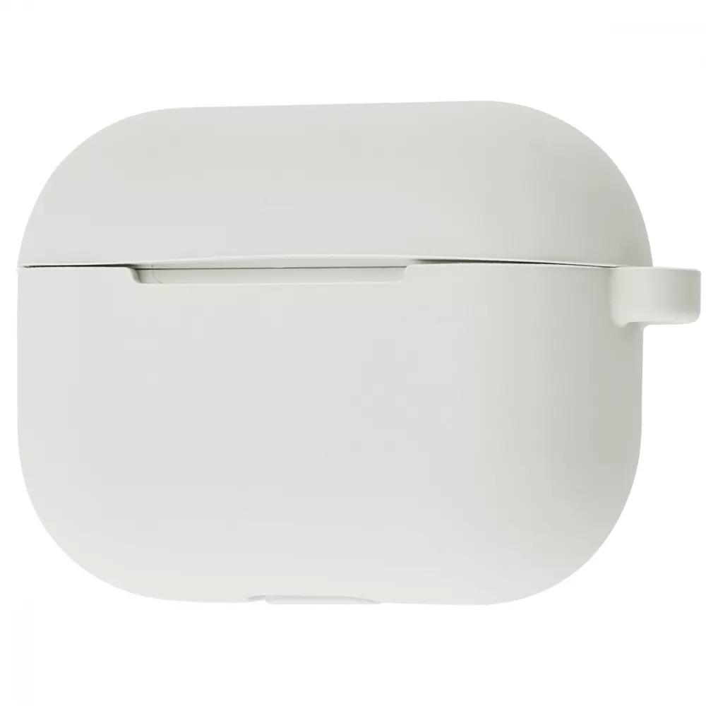 Чехол Silicone Case New для наушников AirPods Pro с карабином Stone (e8ed2cf6)