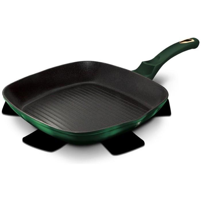 Гриль-пательня з індукційним turbo-дном 28х28х4,1 см Emerald (6050-BH)