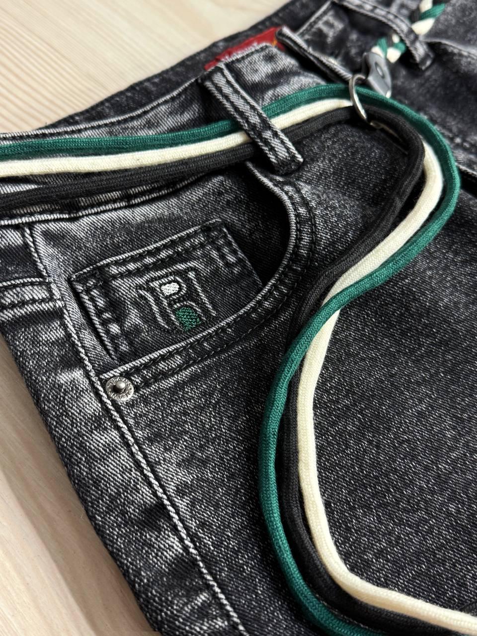 Джинси жіночі Vanver 82107 утеплені на флісі палаццо прямі р. 32 Чорний (5604) - фото 3