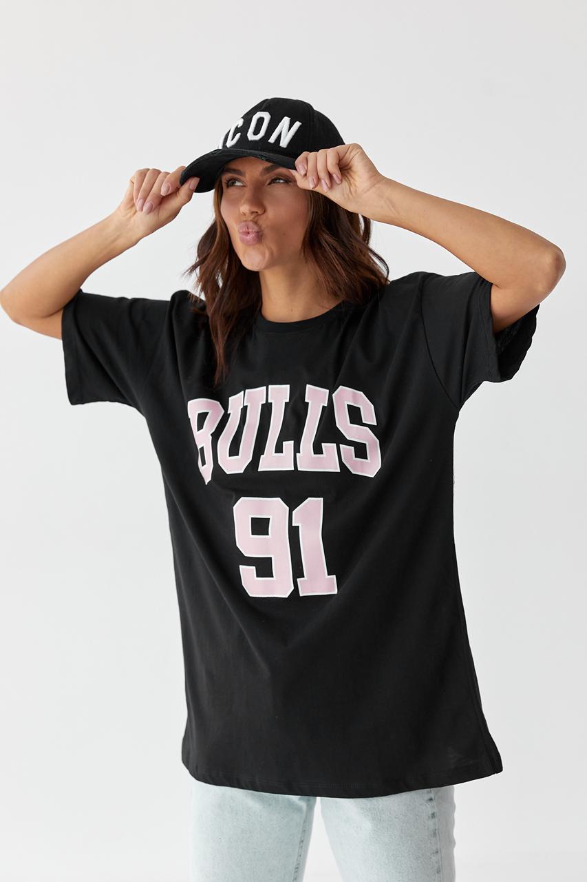 Футболка AURA istanbul "Bulls 91" L Черный (9541906)