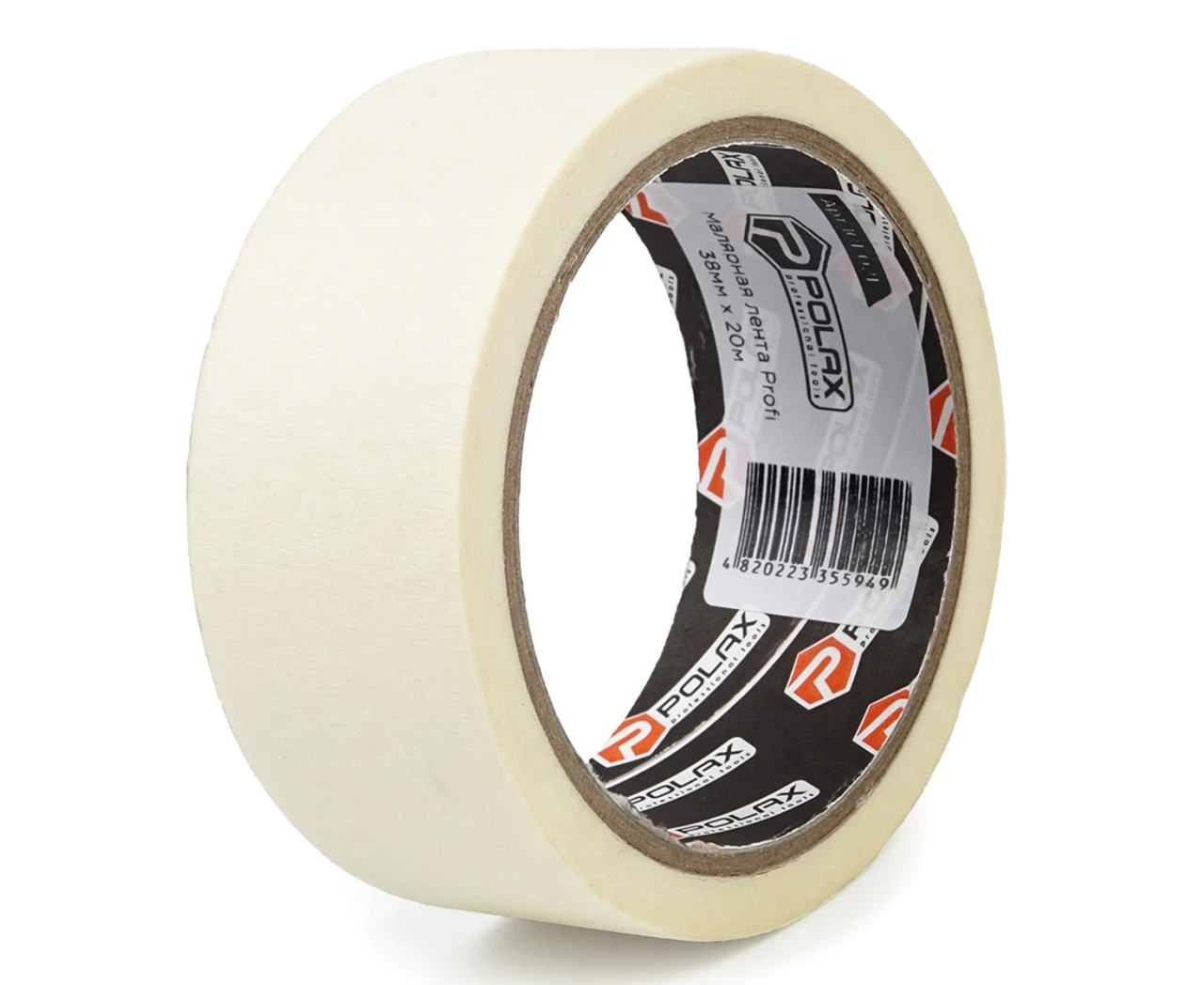 Малярна стрічка клейка Polax Profi 38 мм х 20 м (2399742613) - фото 1 Малярна стрічка клейка Polax Profi 38 мм х 20 м (2399742613) - фото 1