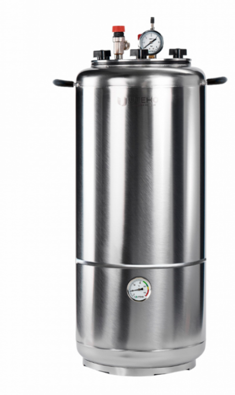 Автоклав газовий А40 з харчової нержавіючої сталі AISI 304 на 50 л (31844787)