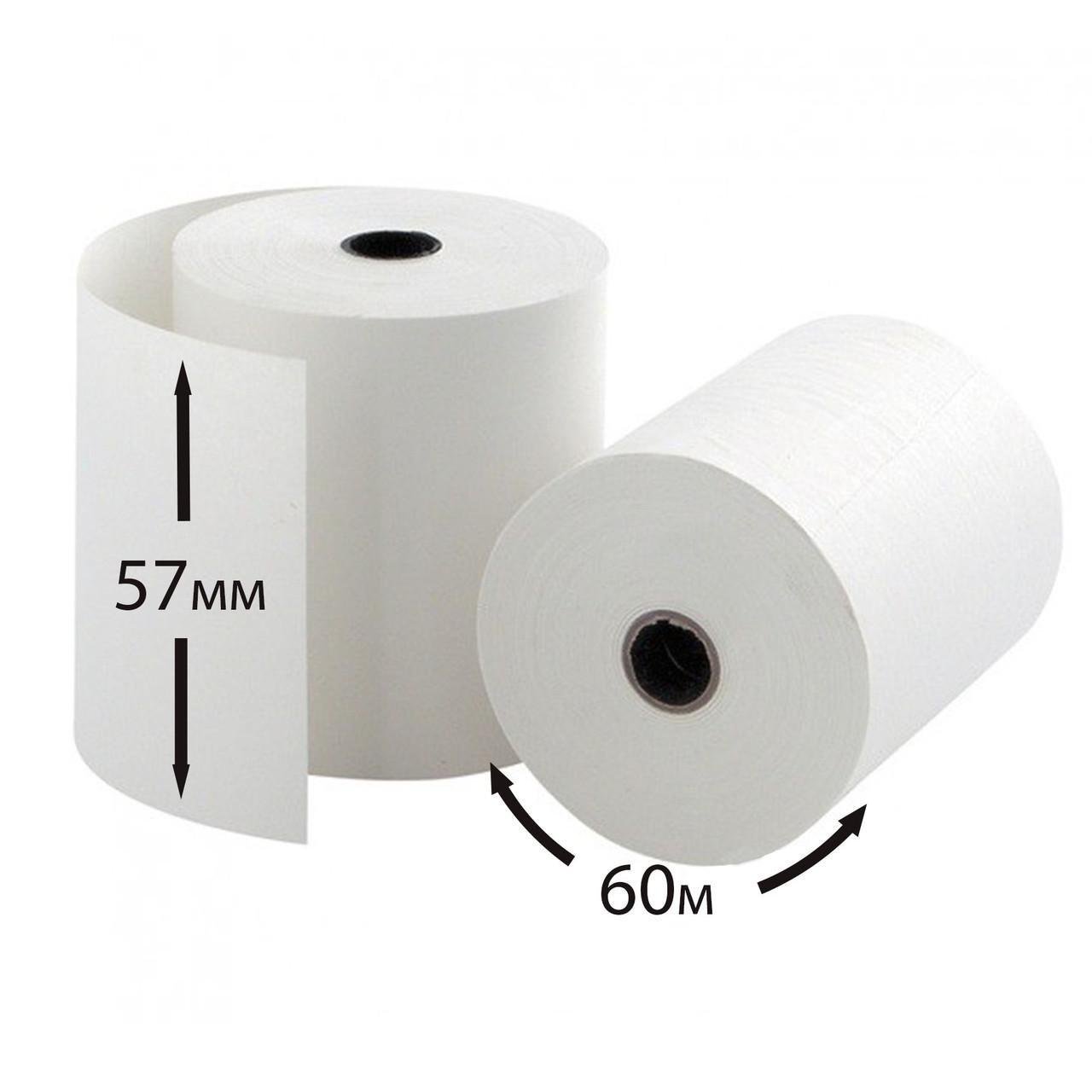 Кассовая лента 57 мм x 60 м (2207) - фото 2 Кассовая лента 57 мм x 60 м (2207) - фото 2