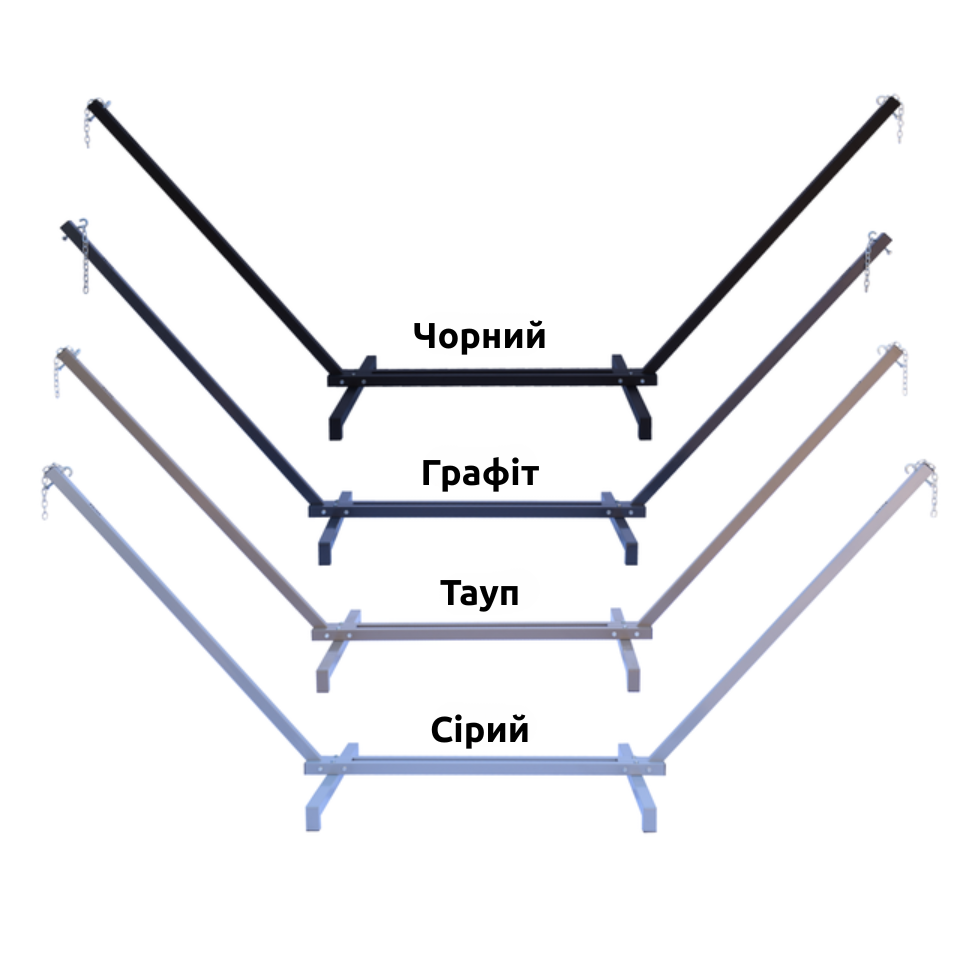 Стійка для двомісного гамака WCG металевий каркас квадратний профіль 50х50 мм Сірий (W-5050-G1) - фото 10 Стійка для двомісного гамака WCG металевий каркас квадратний профіль 50х50 мм Сірий (W-5050-G1) - фото 10