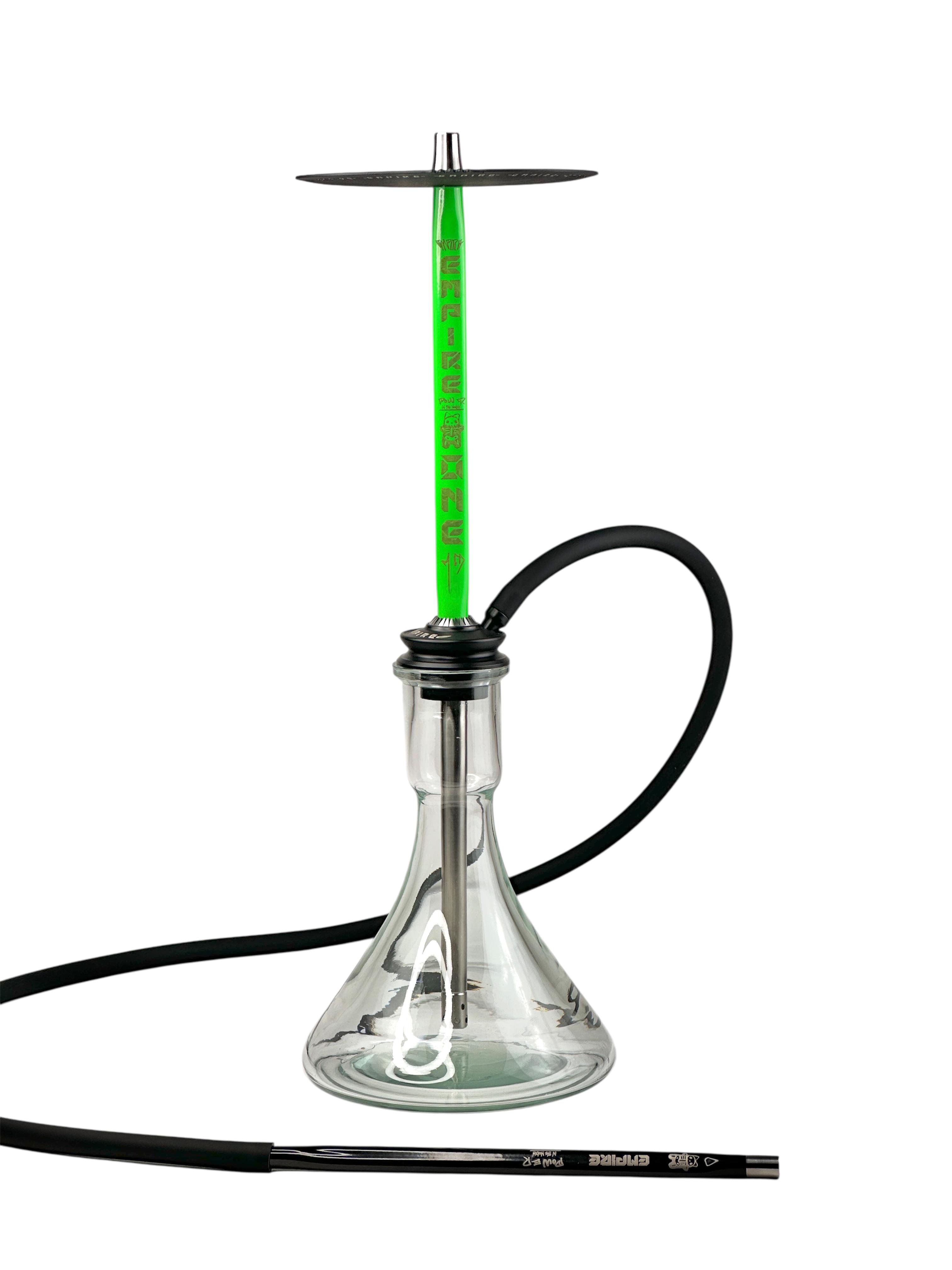 Кальян Trumpet Empire Candy Clear нержавеющая сталь 49 см Зеленый (22392)