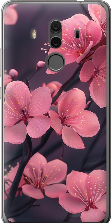 Чехол на Huawei Mate 10 Pro Пурпурная сакура (6075u-1138-42517)