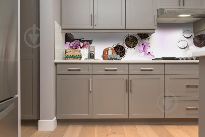 Скинали на кухню Zatarga «Чайный набор» 600х2500 мм виниловая 3Д наклейка кухонный фартук самоклеящаяся Z180428 - фото 3 Скинали на кухню Zatarga «Чайный набор» 600х2500 мм виниловая 3Д наклейка кухонный фартук самоклеящаяся Z180428 - фото 3