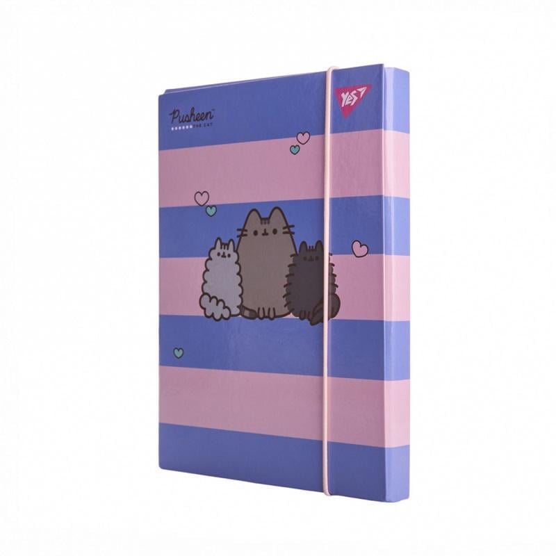 Папка для зошитів YES В5 Pusheen картонна (500245)
