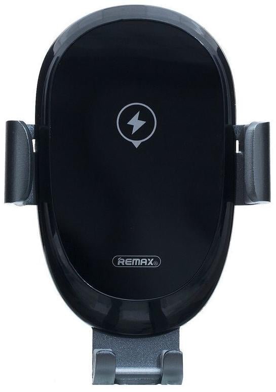 Автотримач для телефона Remax Wireless Charger RM-C39 Black бездротова зарядка (RM-C39-BLACK)