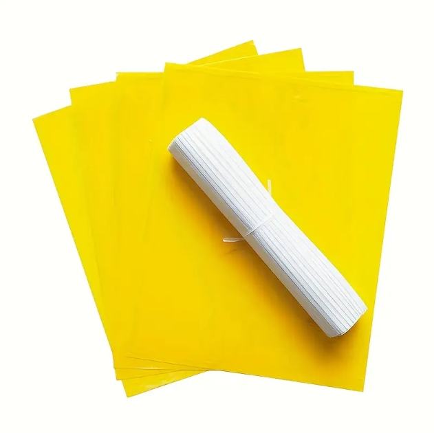 Ловушка клейкая для растений от мошек/комаров/мух 10 шт. (LOVKOM-YLW-1326)